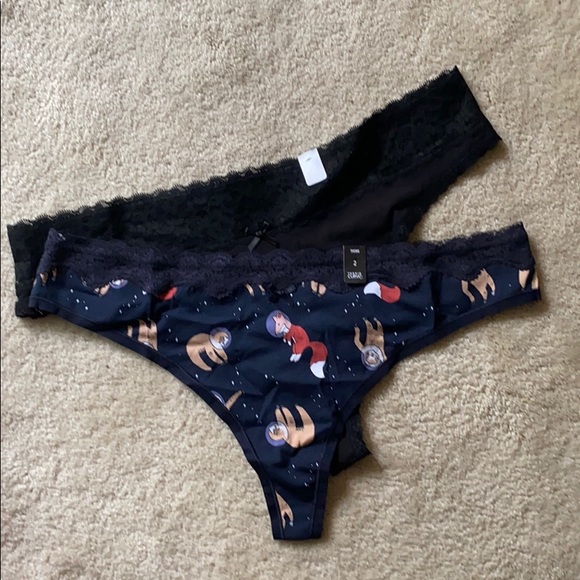 torrid Other - NEW torrid lace/sloth print thong panties 2X
